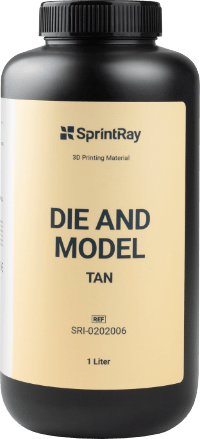 SprintRay Die and Model TAN