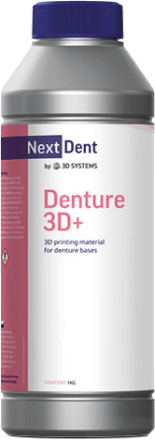 NextDent Denture 3D+