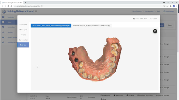 Online 3D Data Preview