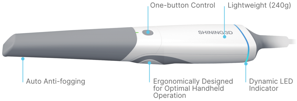 Labelled Aoralscan 3